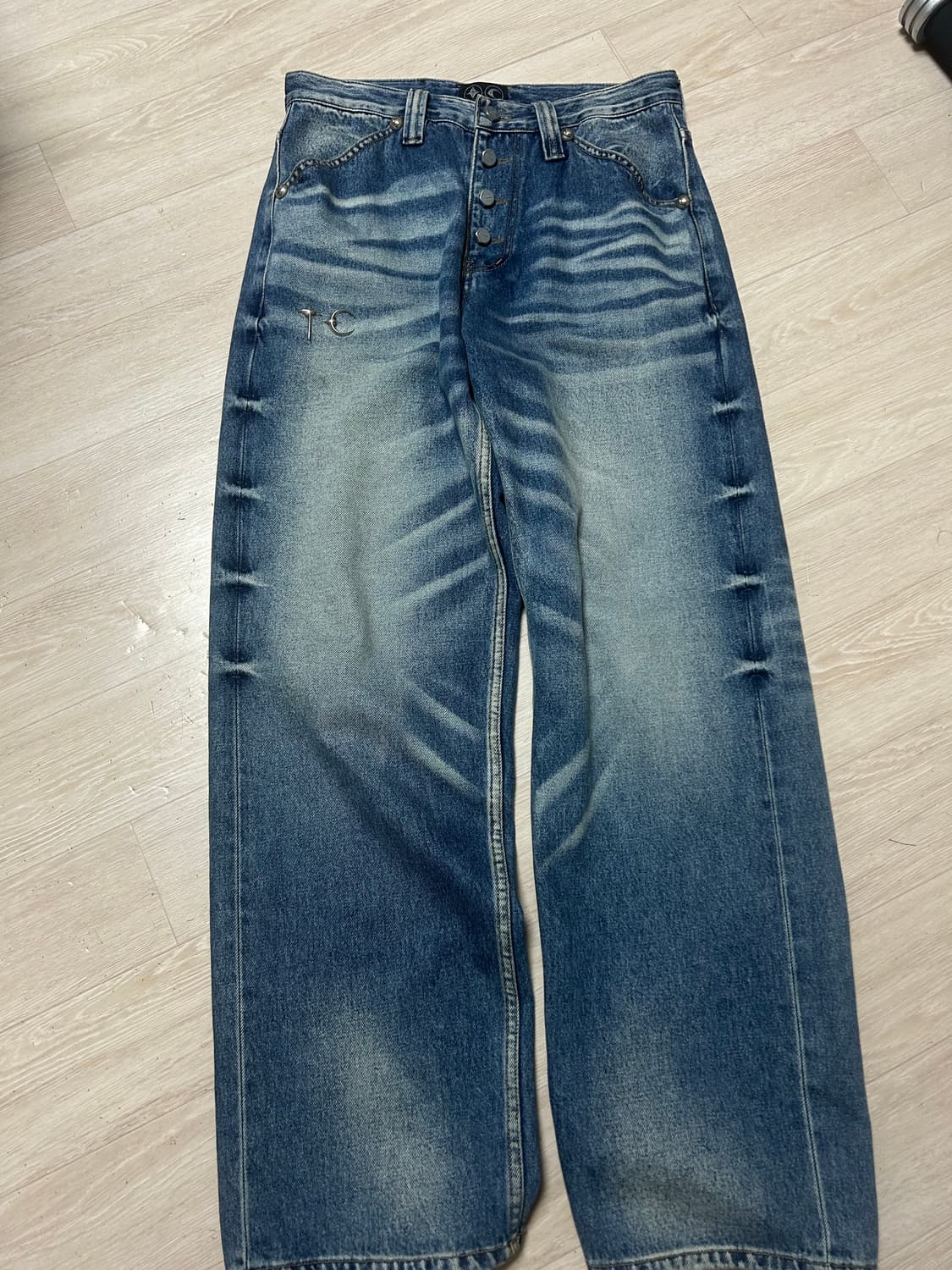 떠그클럽 샷건 데님팬츠 2사이즈 판매합니다 상품이미지1