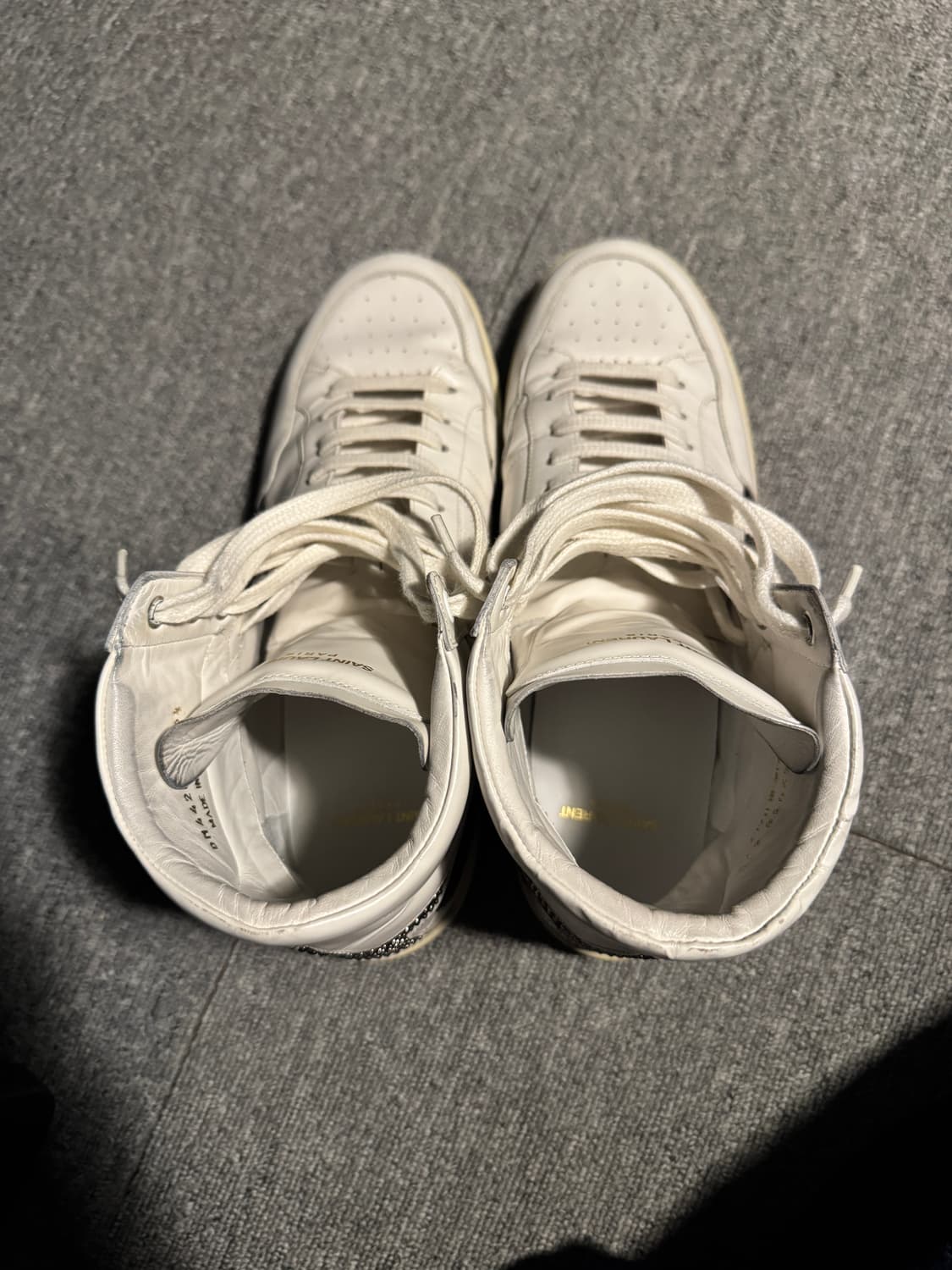 (43.5)생로랑 16fw 에디기 스타 스터드 하이탑 스니커즈 상품이미지7