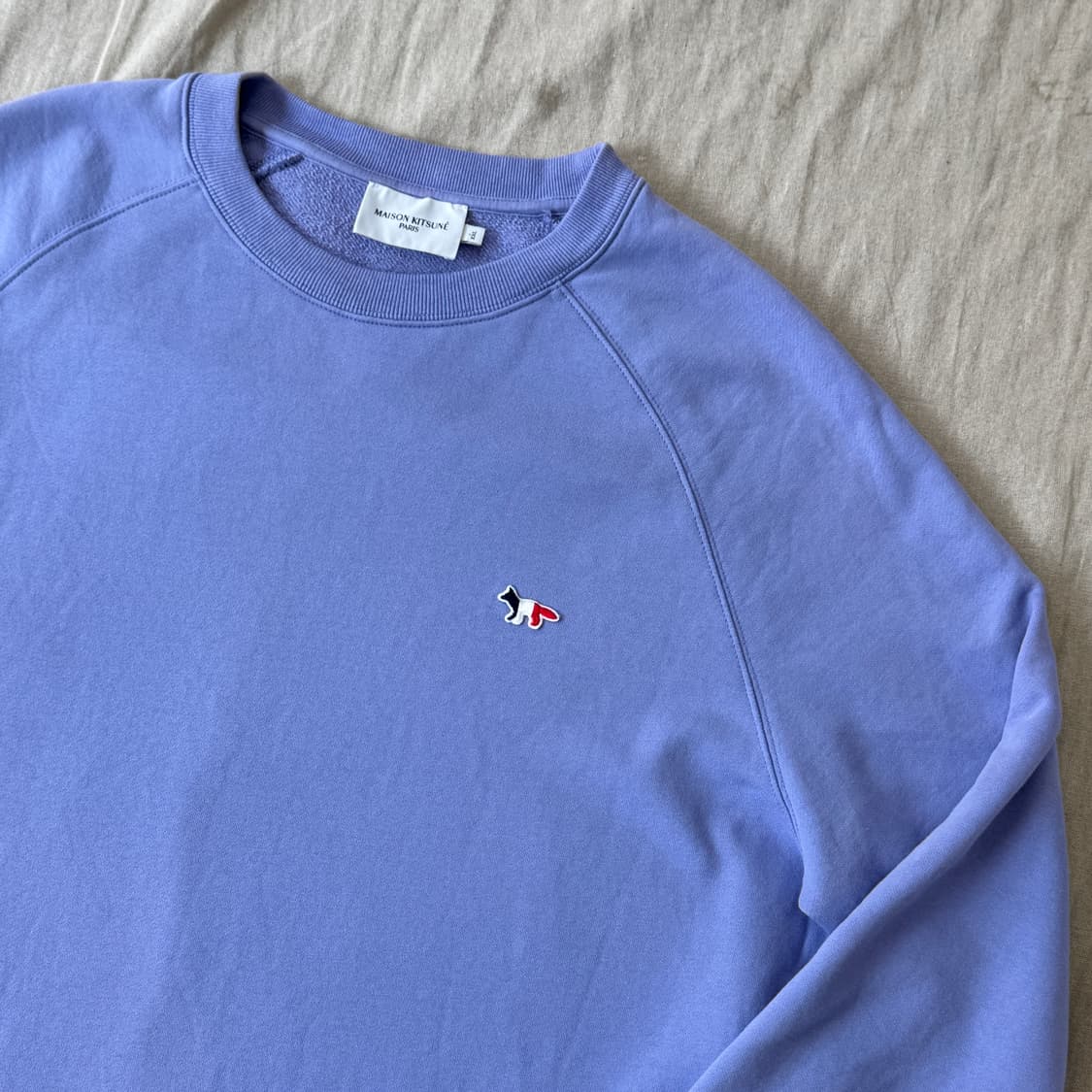 메종키츠네 라벤더 스웻 맨투맨 XXL 상품이미지2