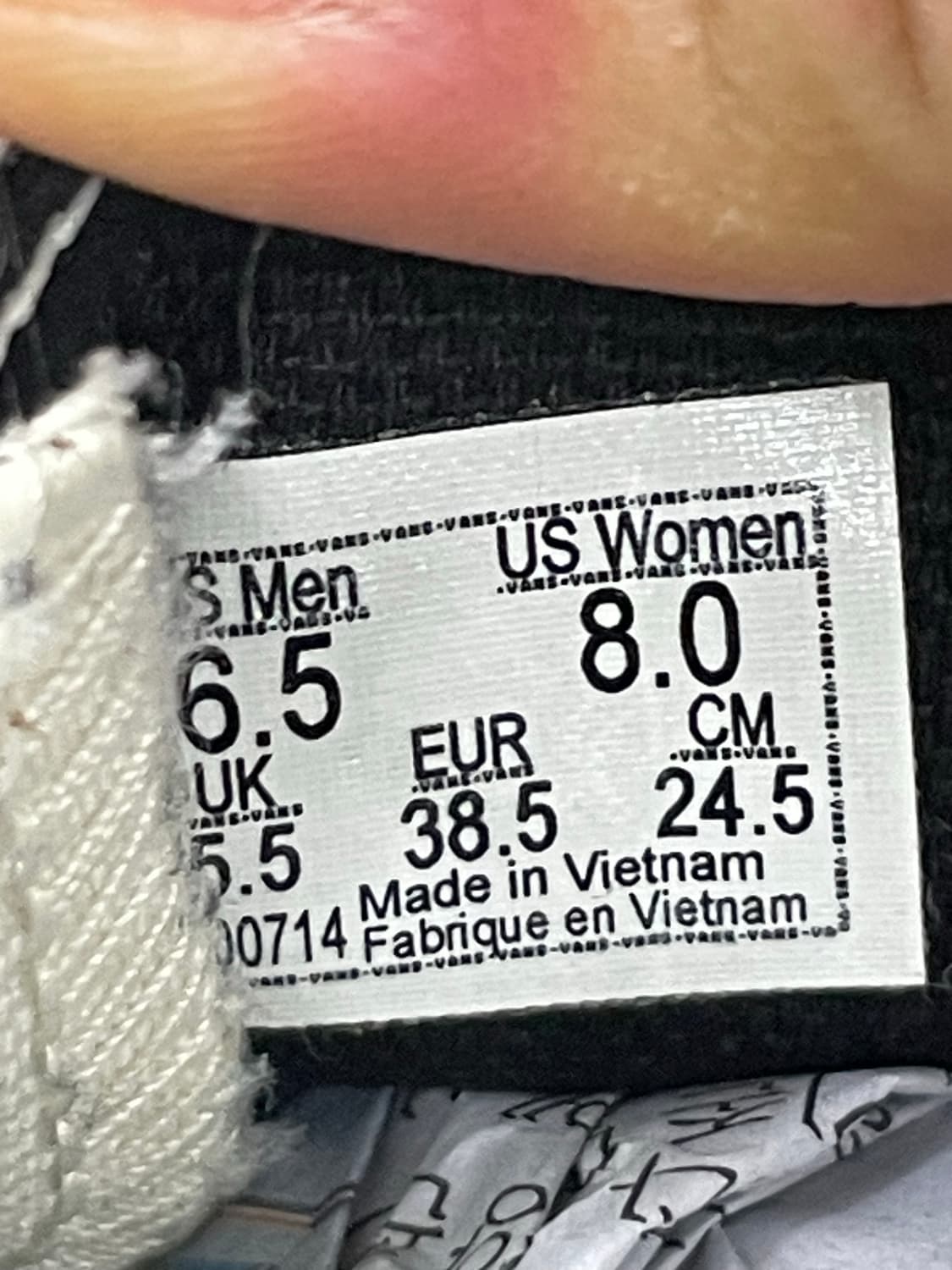 반스 슬립온 타이거 패치워크 245 (gr-4624) 상품이미지9