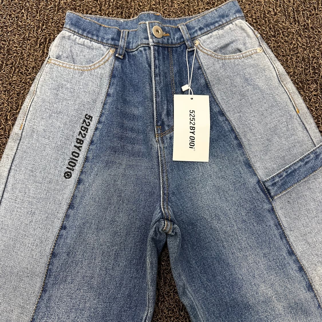 [새상품] OiOi 오아이오아이 데님 와이드 팬츠 M 상품이미지3