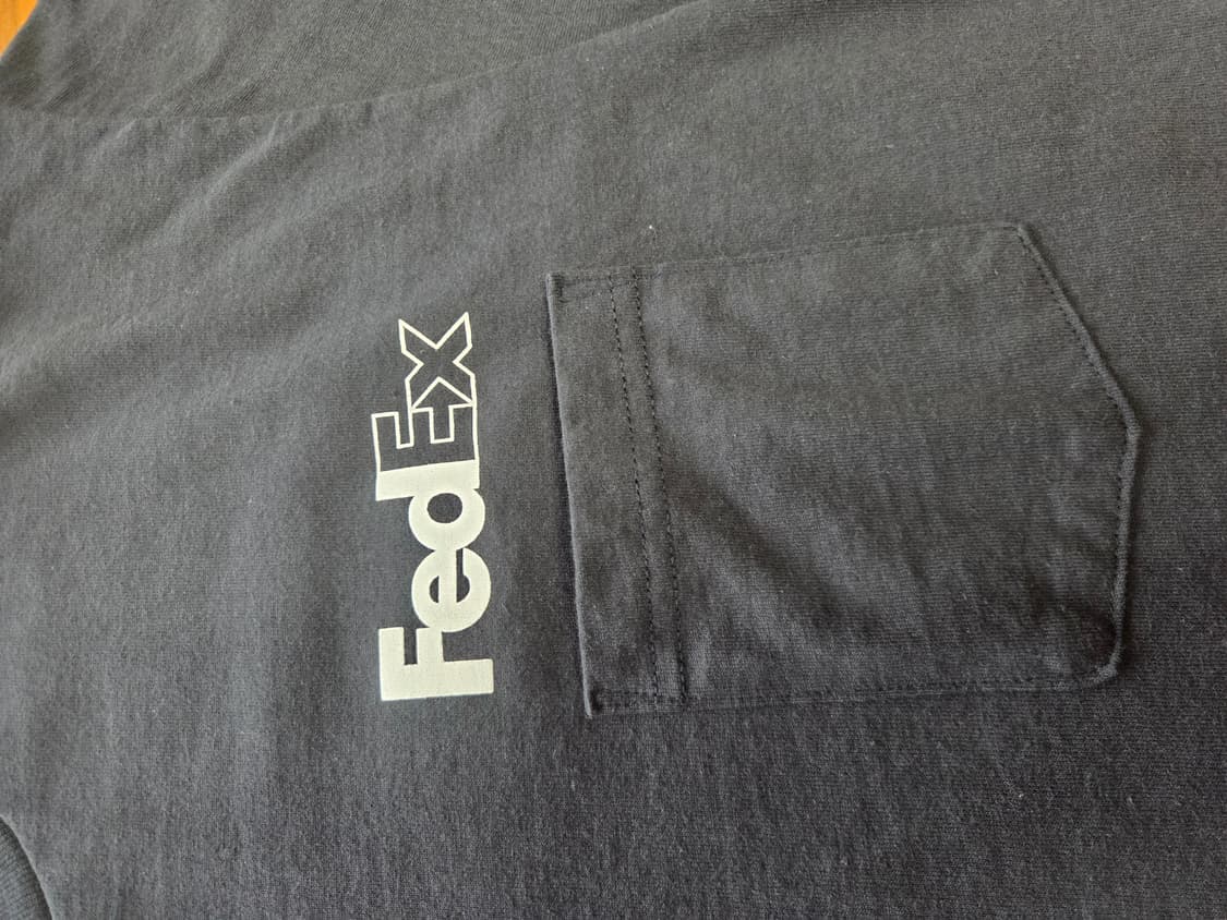 00s Fedex 페덱스 포켓 반팔티셔츠 블랙 [xl] 상품이미지3