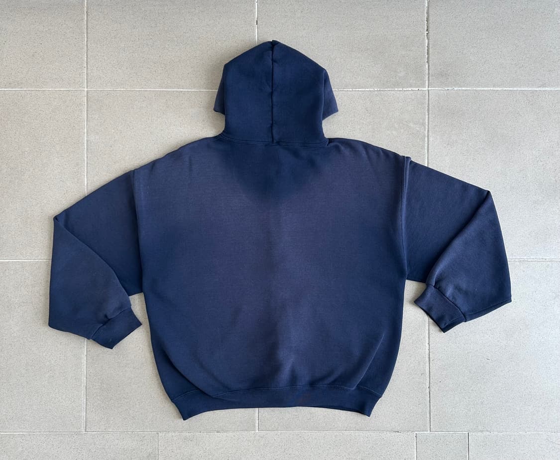 00s 빈티지 러셀 후드집업 네이비 L 상품이미지2