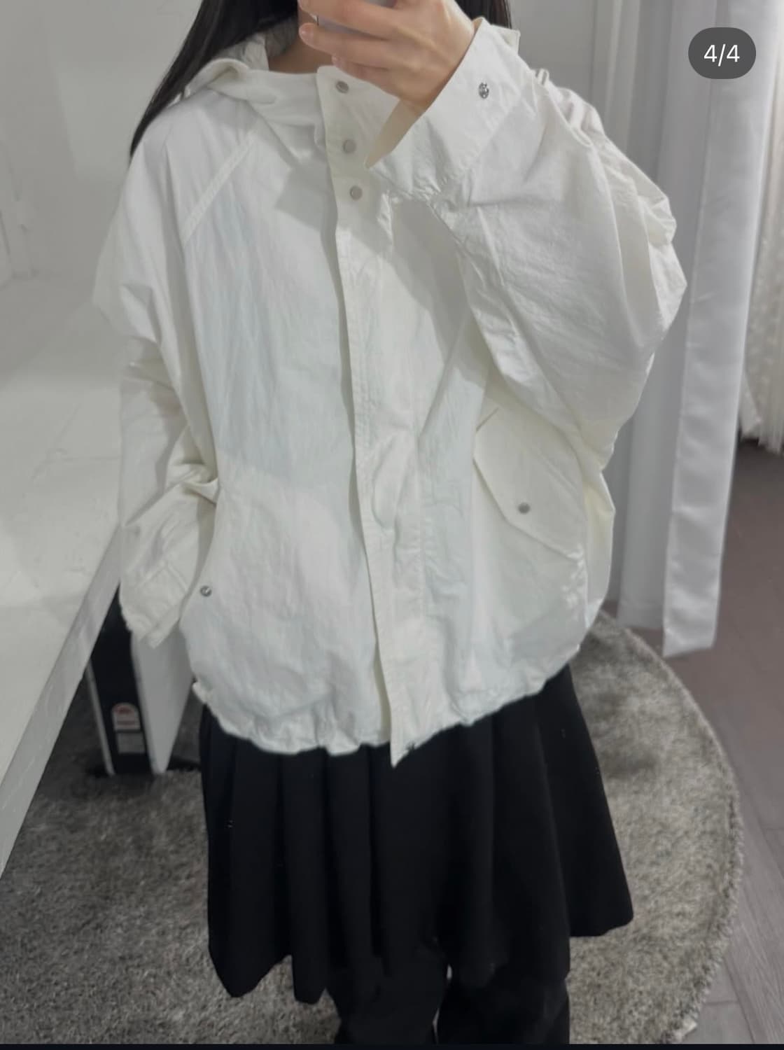 white hood jacket 상품이미지4