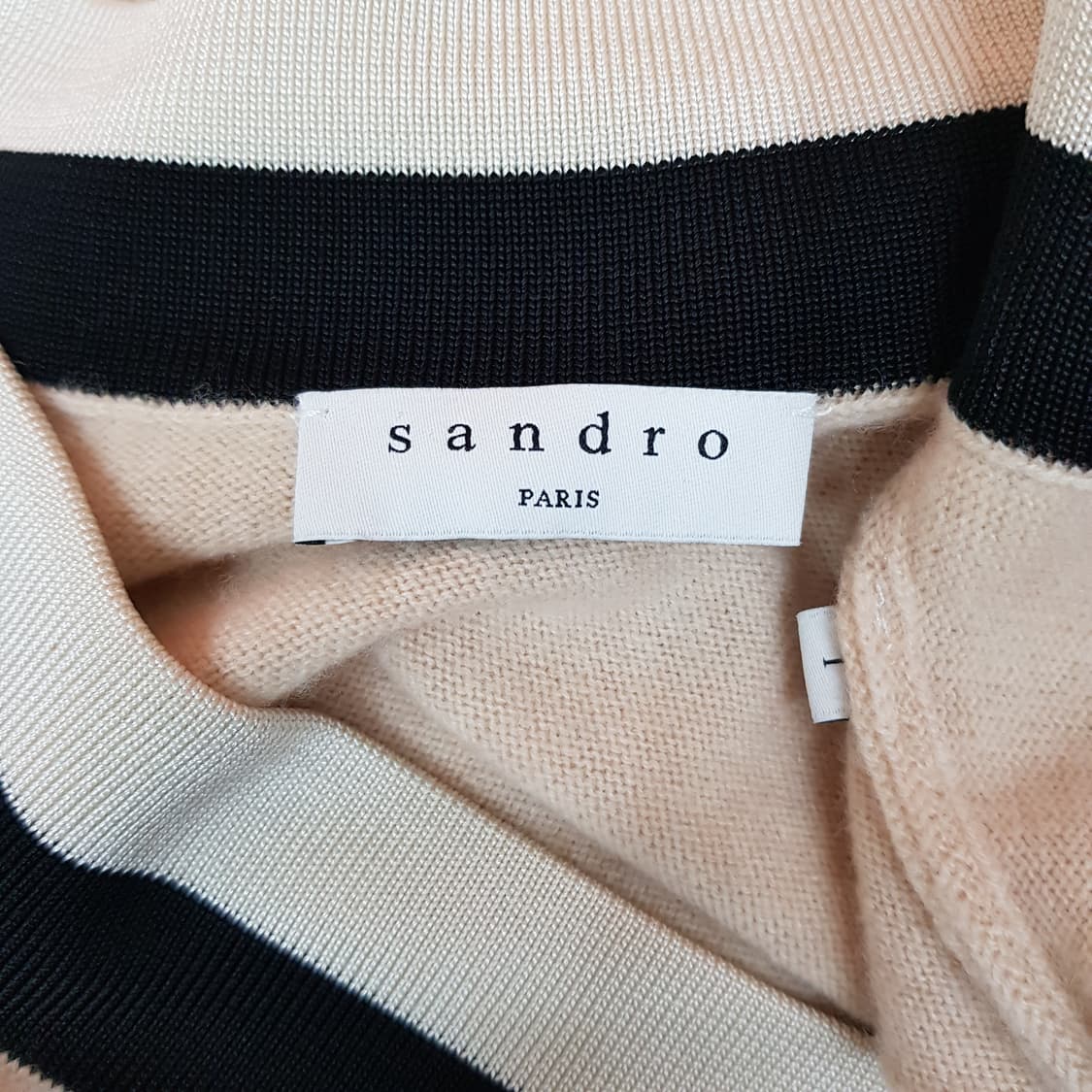 Sandro 스프라이트 카라넥  울 블렌드 니트 1사이즈 상품이미지6