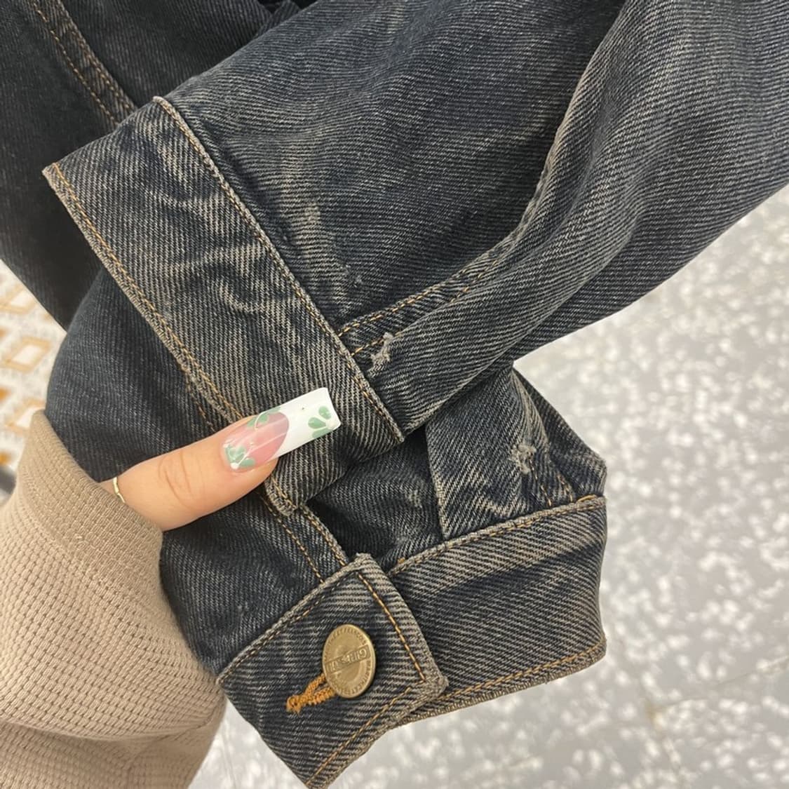 마리떼 프랑소와 저버 빈티지 캐주얼 펑크 데님자켓 105 C11022 상품이미지7