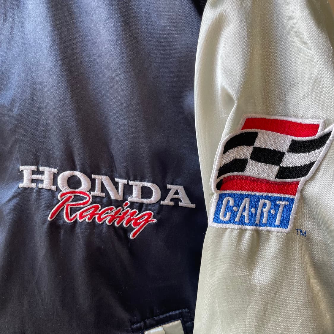 90s 혼다 컬렉션 새틴 자켓 상품이미지5