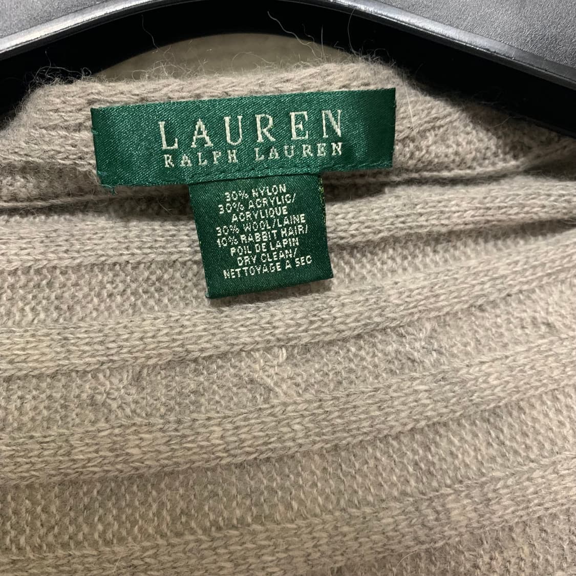 랄프 로렌 그레이 니트 가디건 상품이미지8