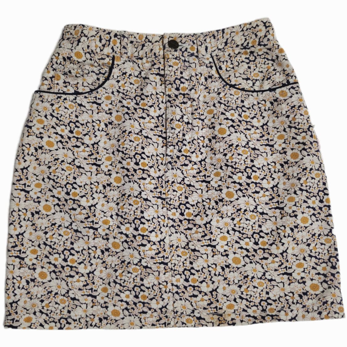 게스 코튼 플라워 스커트 상품이미지1