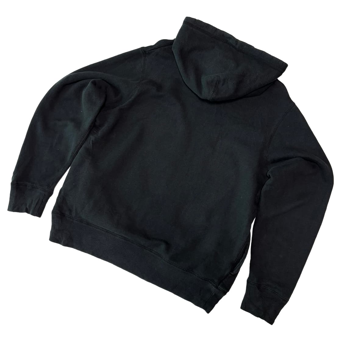 비전스트릿웨어 빅 로고 블랙 후드 티셔츠 상품이미지4