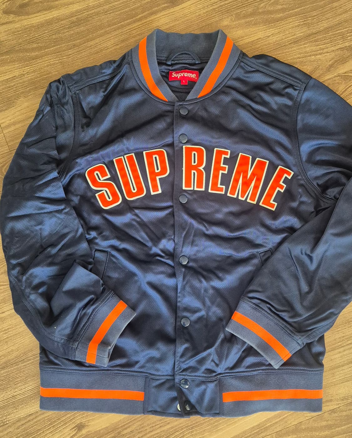 15SS 슈프림 메쉬 바시티 자켓 상품이미지2