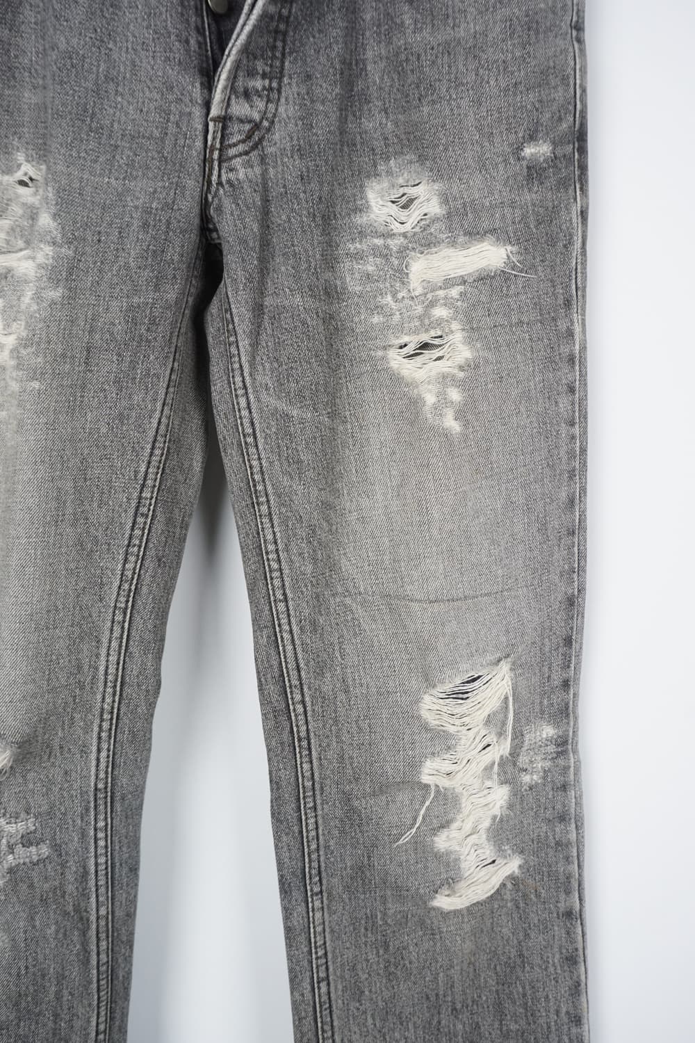  LOUNGE LIZARD destroyed denim pants 상품이미지3