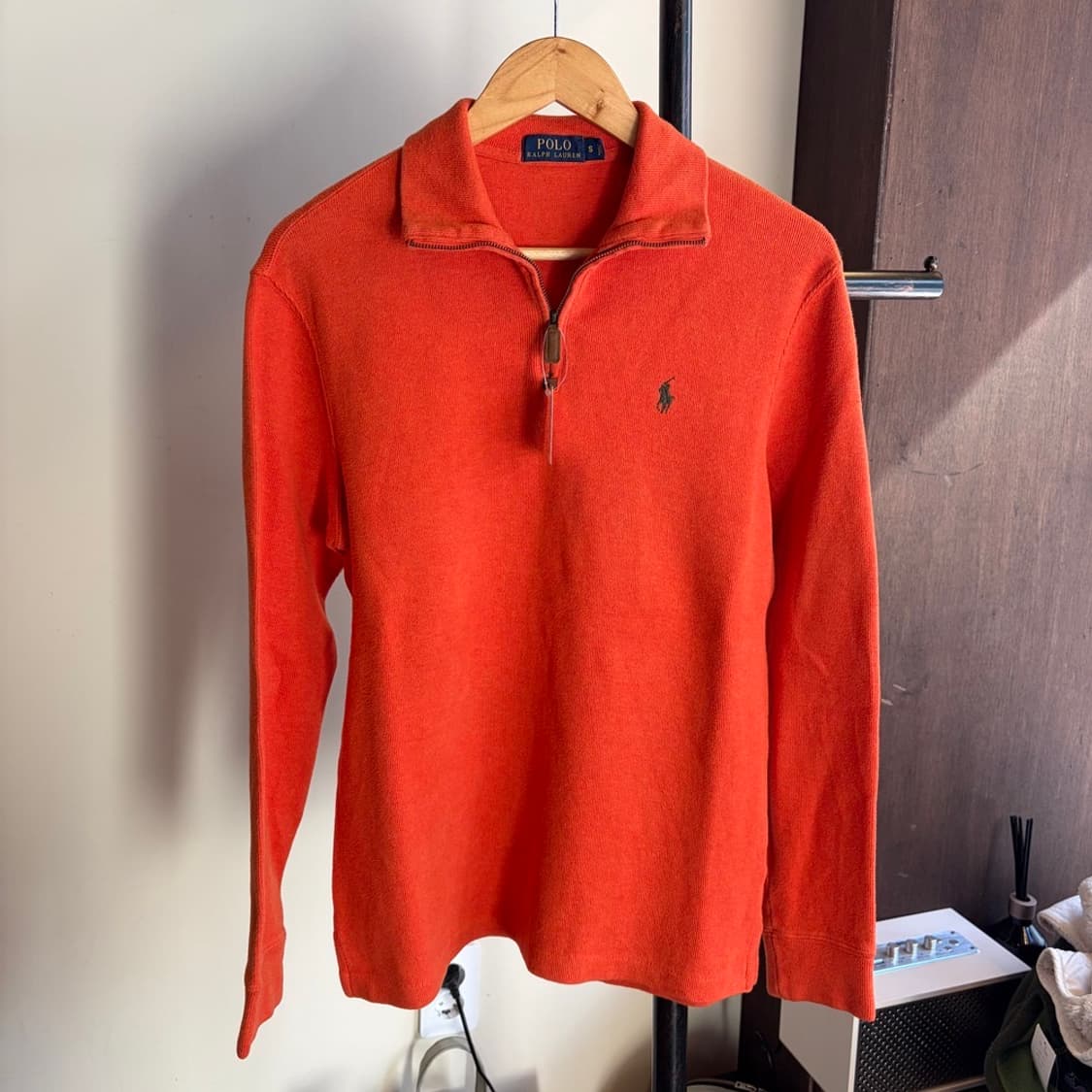 15288 - 폴로 랄프로렌 오렌지 반집업 니트 상품이미지2