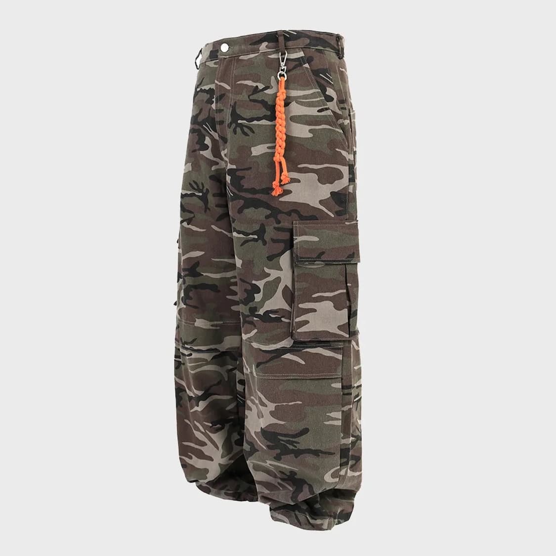 히든비하인드 절개 카모 팬츠 카모 바지 L 상품이미지1