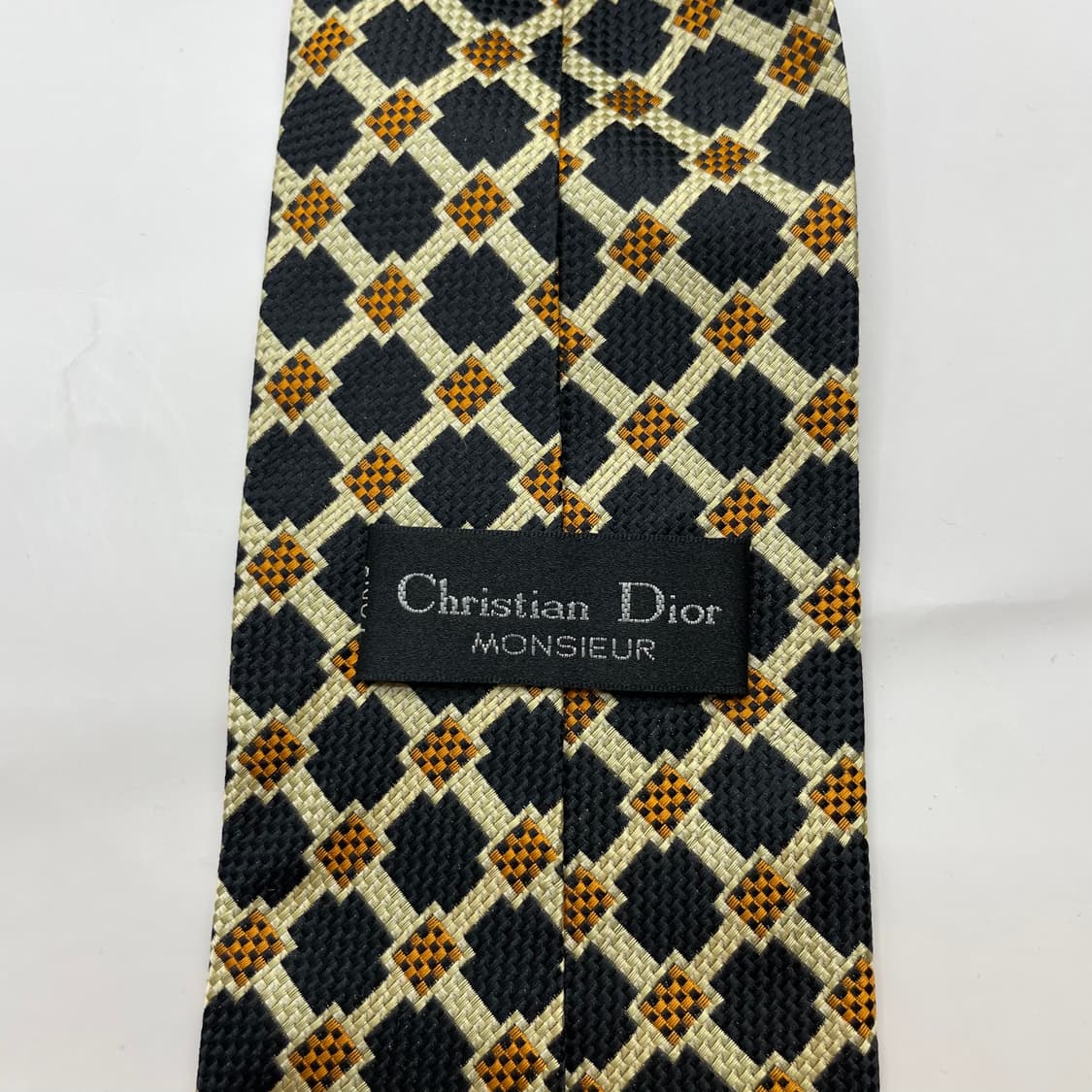 879) (Christian DIOR) 크리스찬 디올 패턴 넥타이 상품이미지5