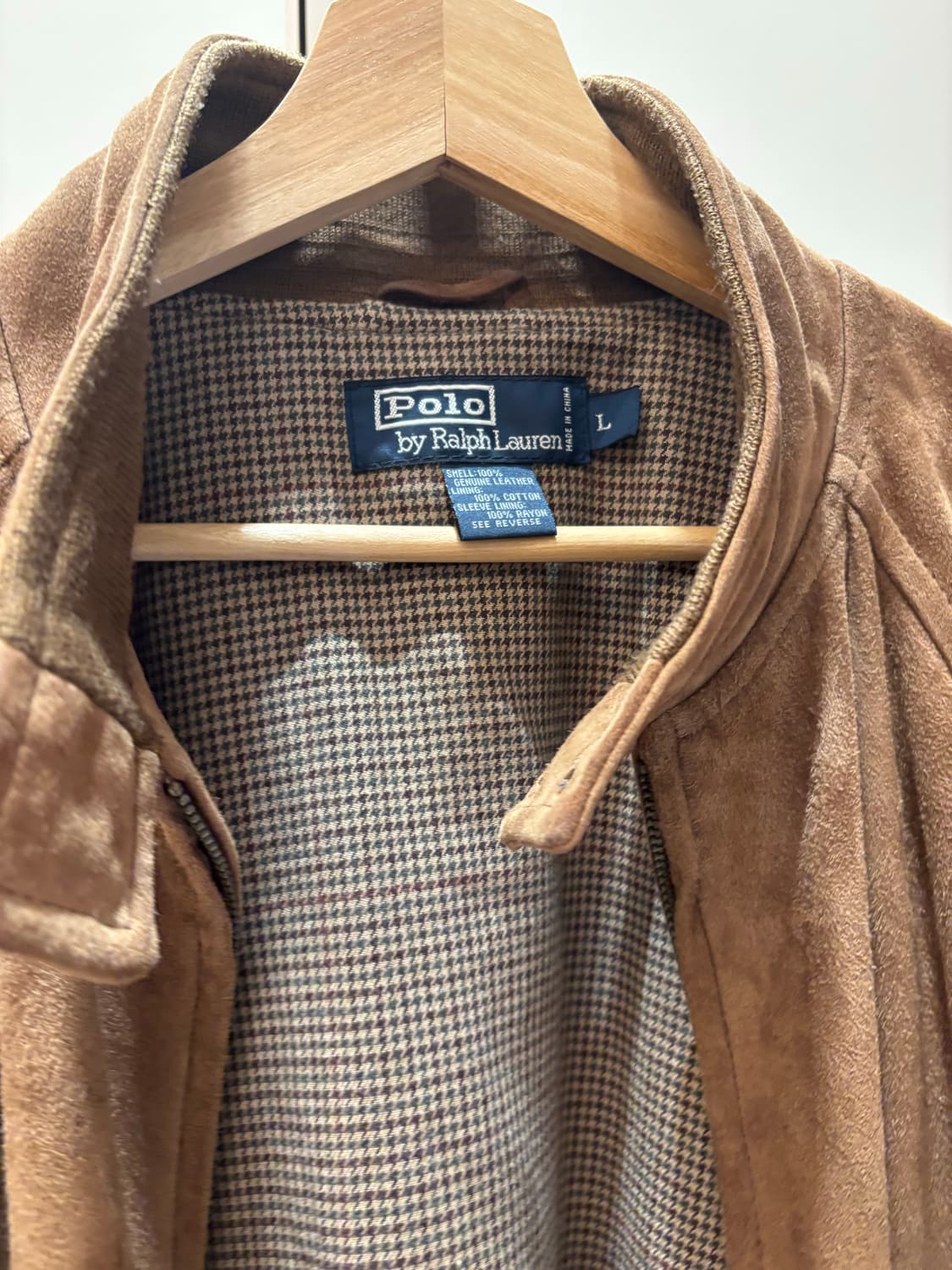 00‘s 폴로 스웨이드 자켓 L 상품이미지3