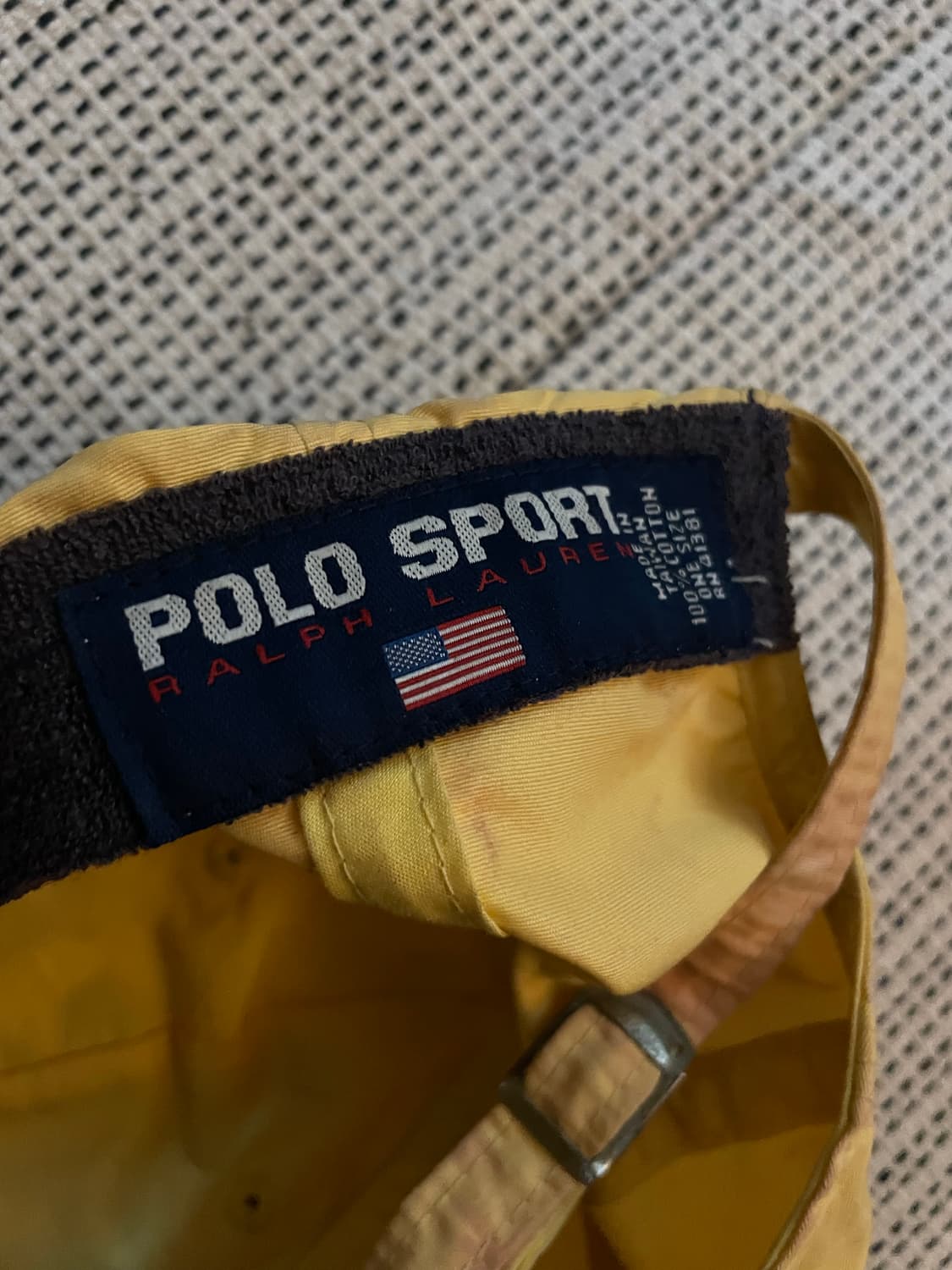 90s POLO SPORT CAP 상품이미지6