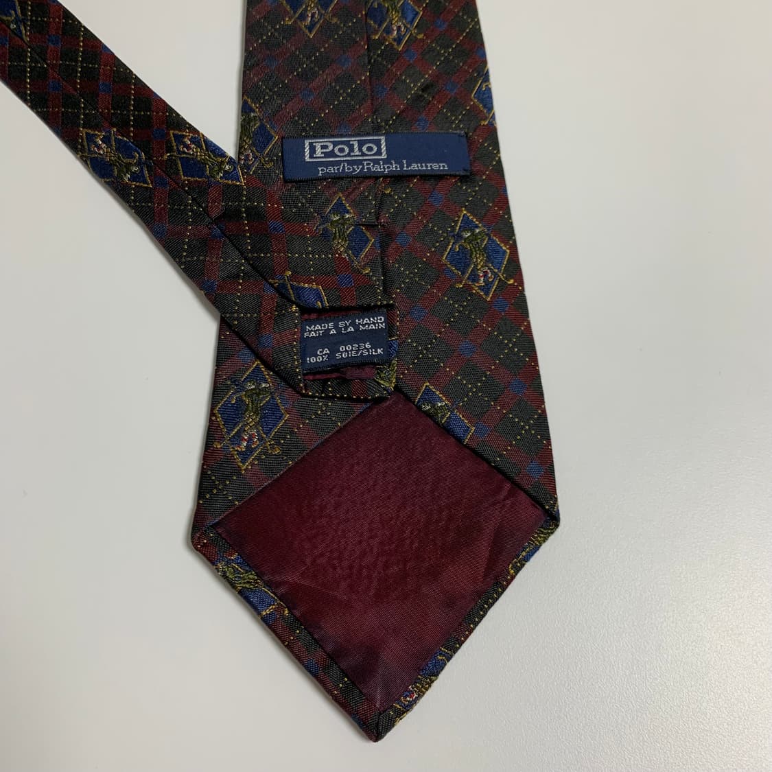 폴로 랄프로렌(POLO) 클래식 명품넥타이 100실크 A+등급 상품이미지7