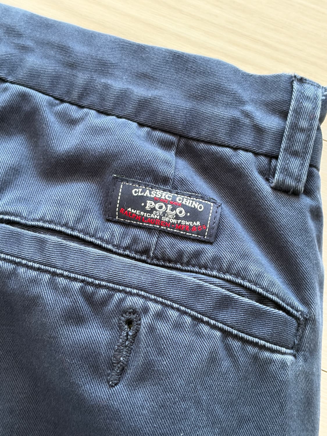 90s 빈티지 폴로 랄프로렌 투턱 치노 팬츠 30 상품이미지6