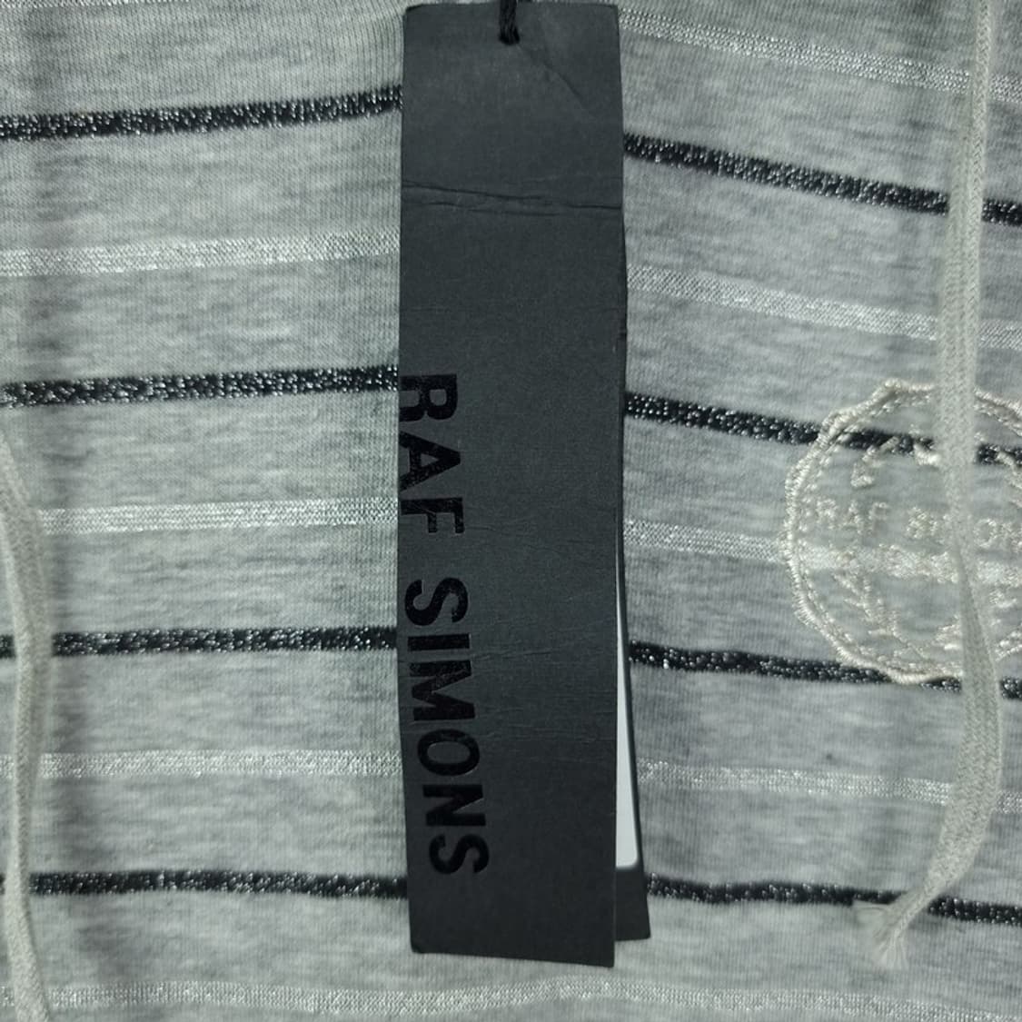 [라프시몬스] 스트라이프 브이넥 후드 슬리브리스 나시 P01543 상품이미지8