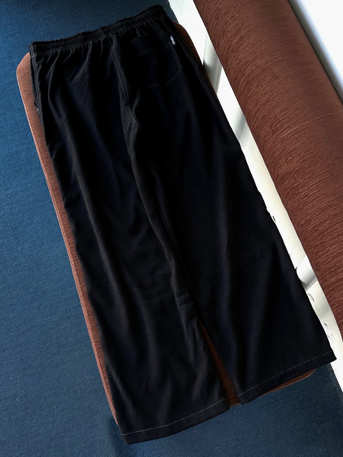 Fake suede fatigue design easy pants 상품이미지9