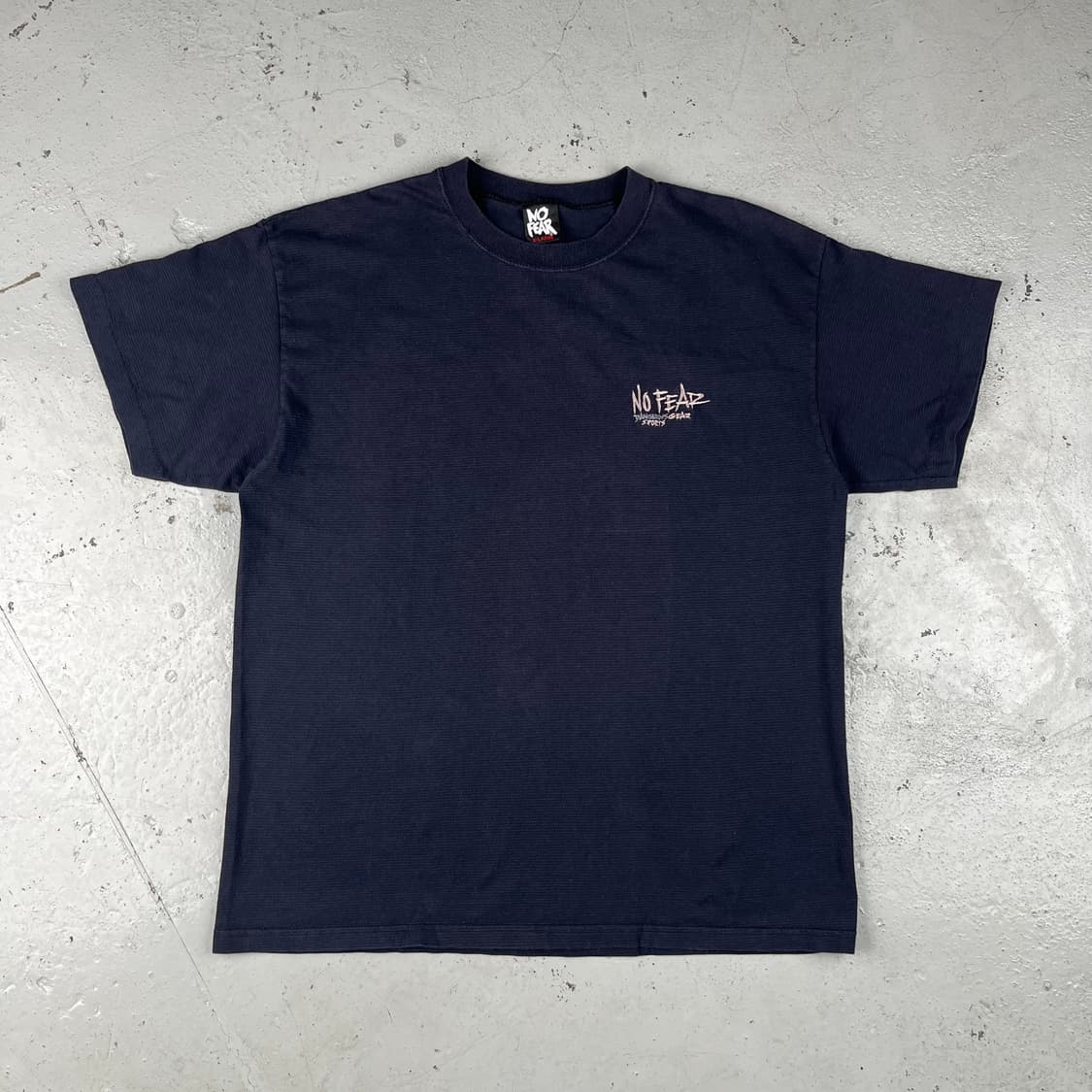 빈티지 No Fear 자수 로고  반팔티 상품이미지1