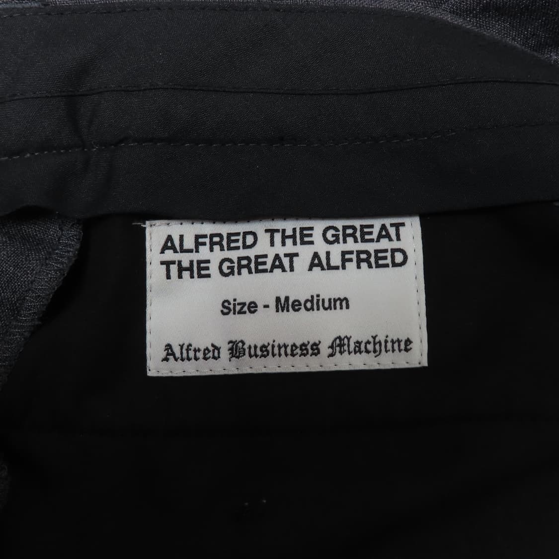 헤리티지플로스 알프레드 그레이 스트라이프 와이드 슬랙스 팬츠 30 상품이미지4