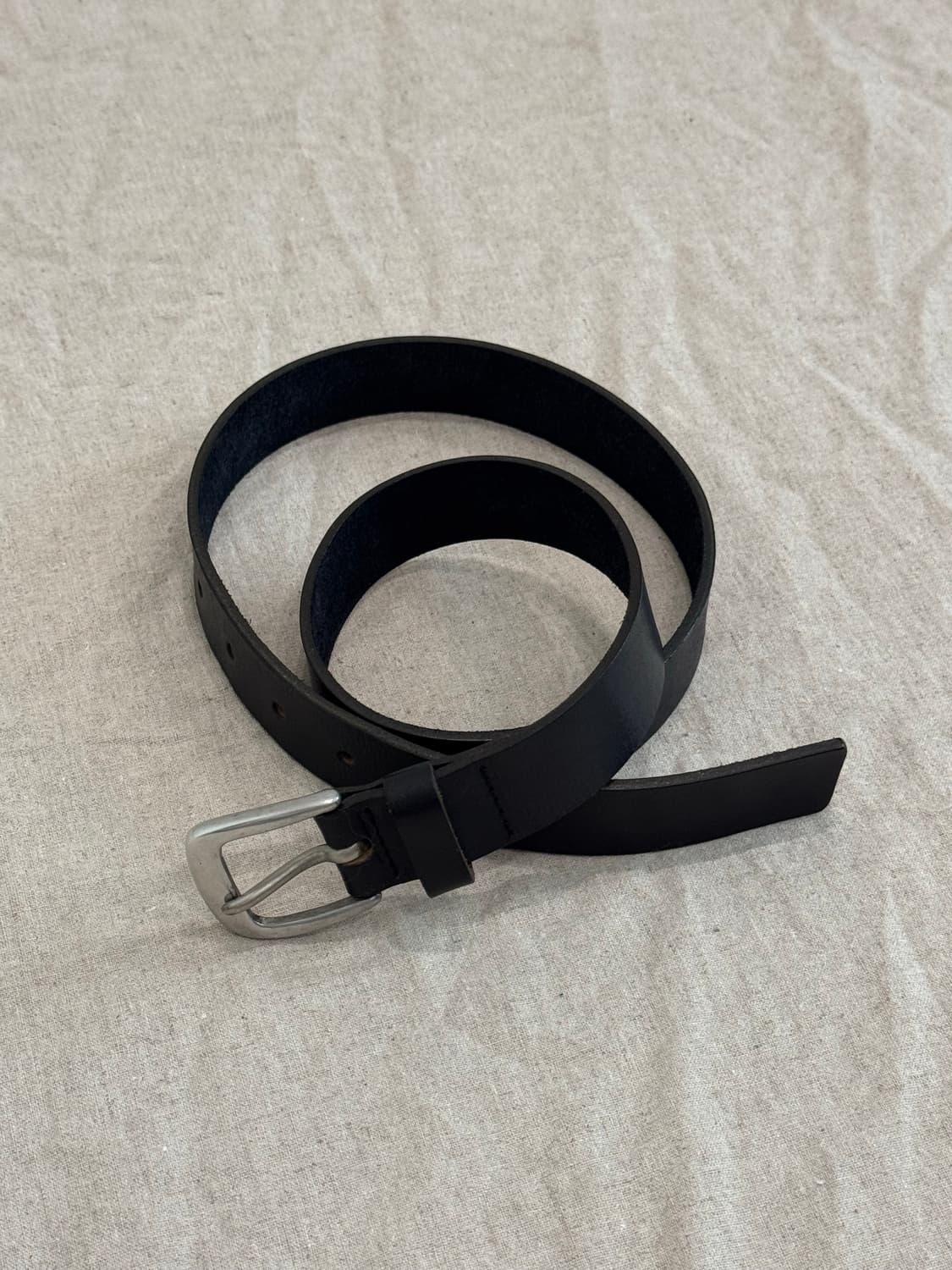 요지야마모토 뿌르 옴므 레더 벨트 상품이미지1