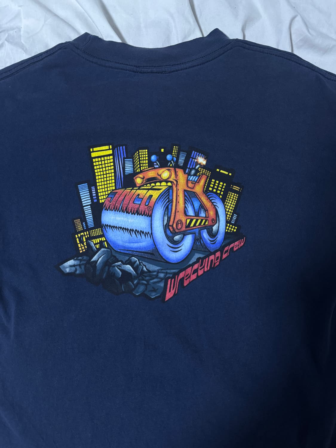 90s usa jnco wrecking crew 티셔츠 상품이미지1