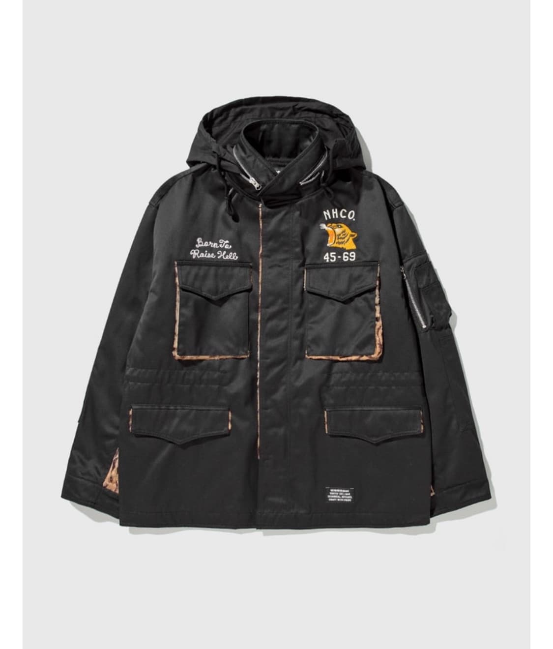 네이버후드 M-65 JK EC 자켓 블랙 상품이미지4