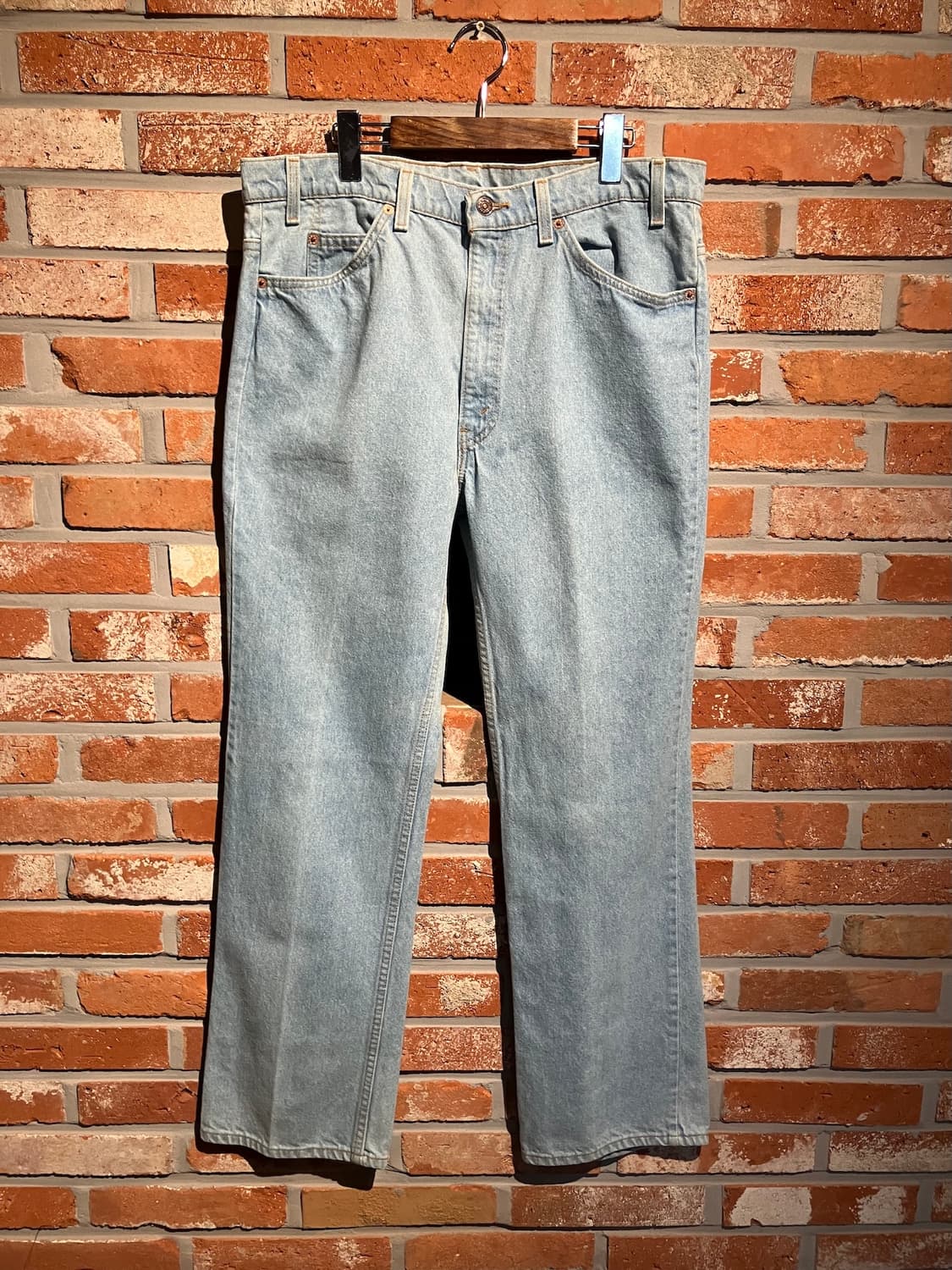 90s USA 빈티지 리바이스 517 부츠컷 데님 팬츠 상품이미지2