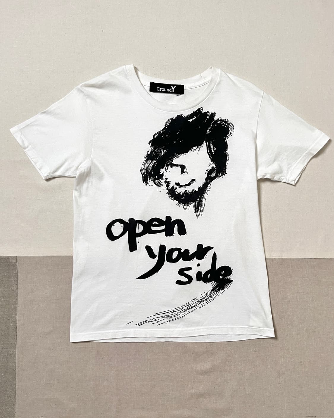 요지야마모토 open your side 티셔츠 ground Y 상품이미지1