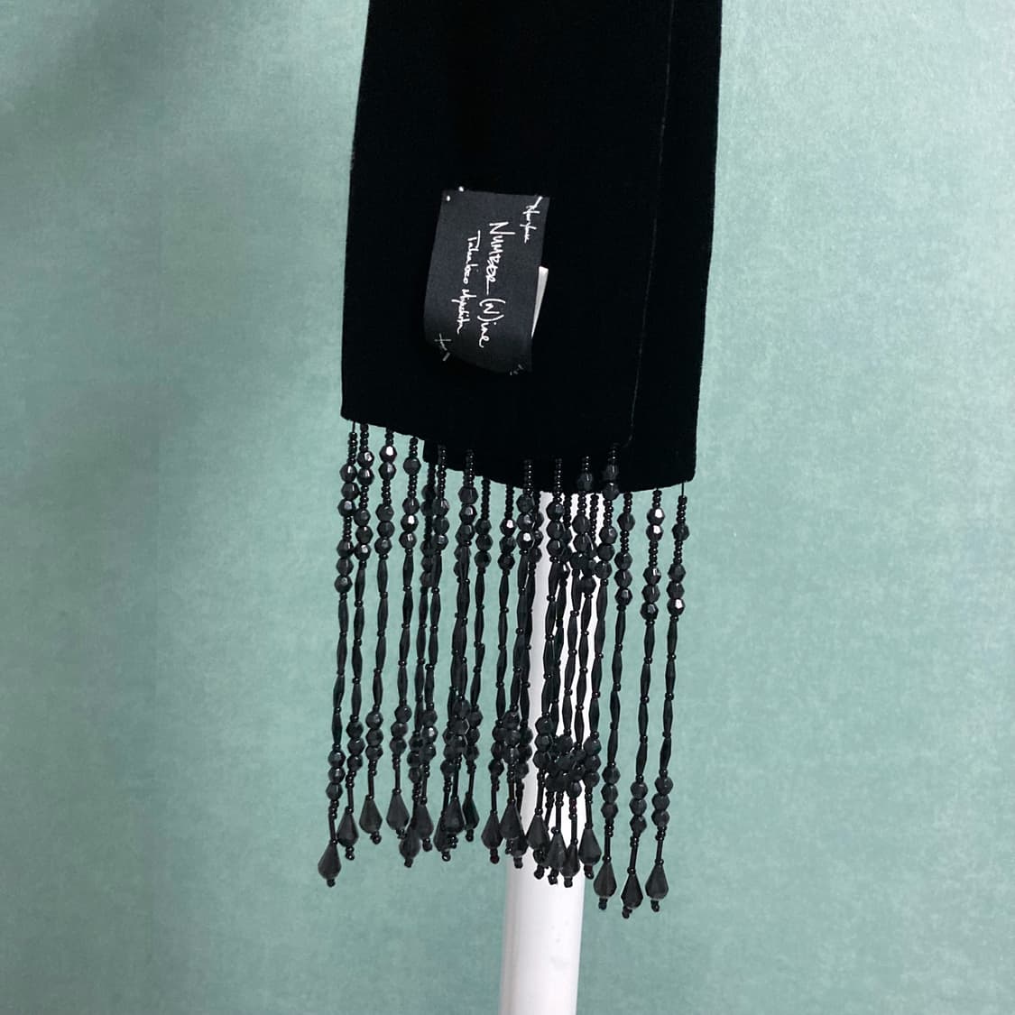 넘버나인 아크릴 프린지 베로아 롱 머플러 상품이미지5