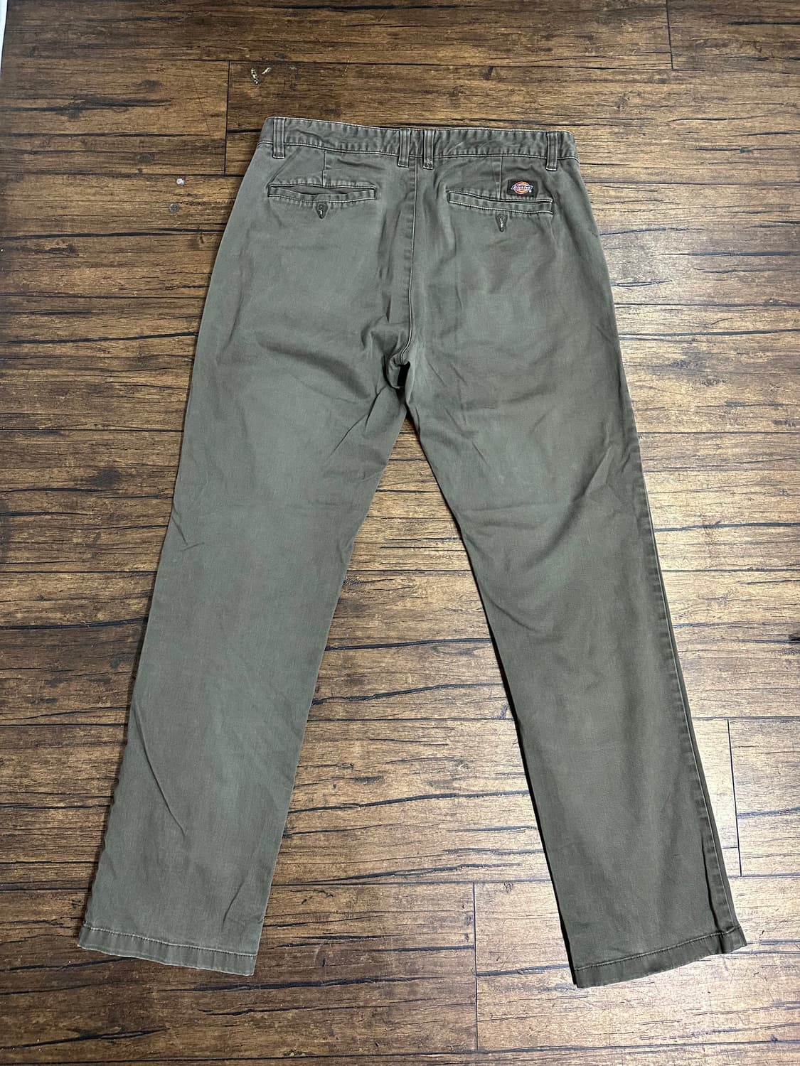 디키즈 미국워크웨어 카키색 빈티지면바지 34사이즈 상품이미지3