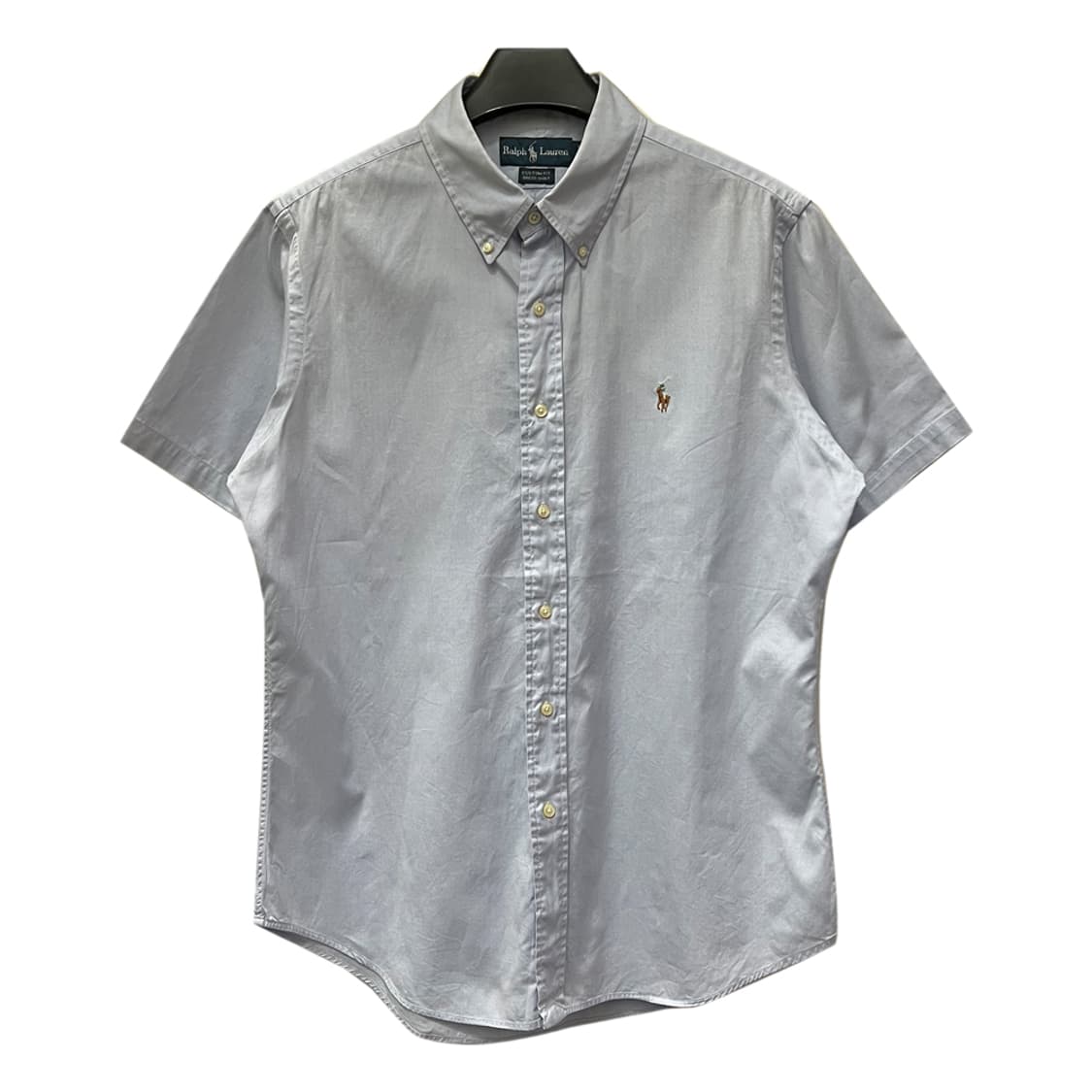 폴로 랄프로렌 커스텀핏 스카이 블루 반팔 드레스 셔츠 L~XL 상품이미지1
