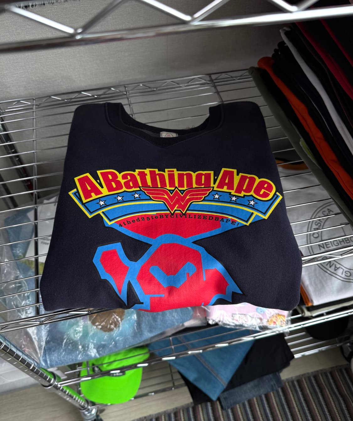 90s 니고 베이프 스웻셔츠 상품이미지2