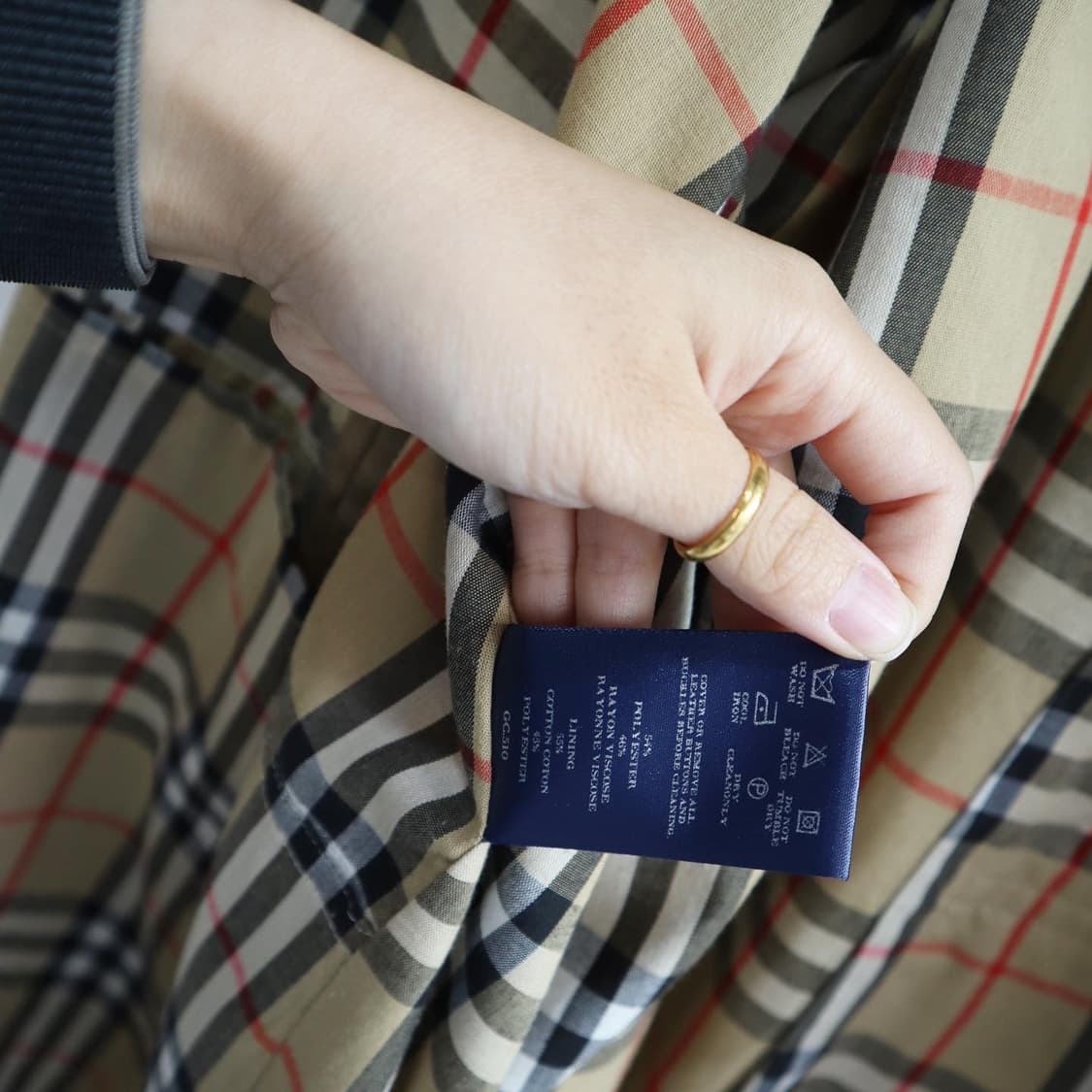 버버리런던 더블 브레스티드 트렌치코트 상품이미지10