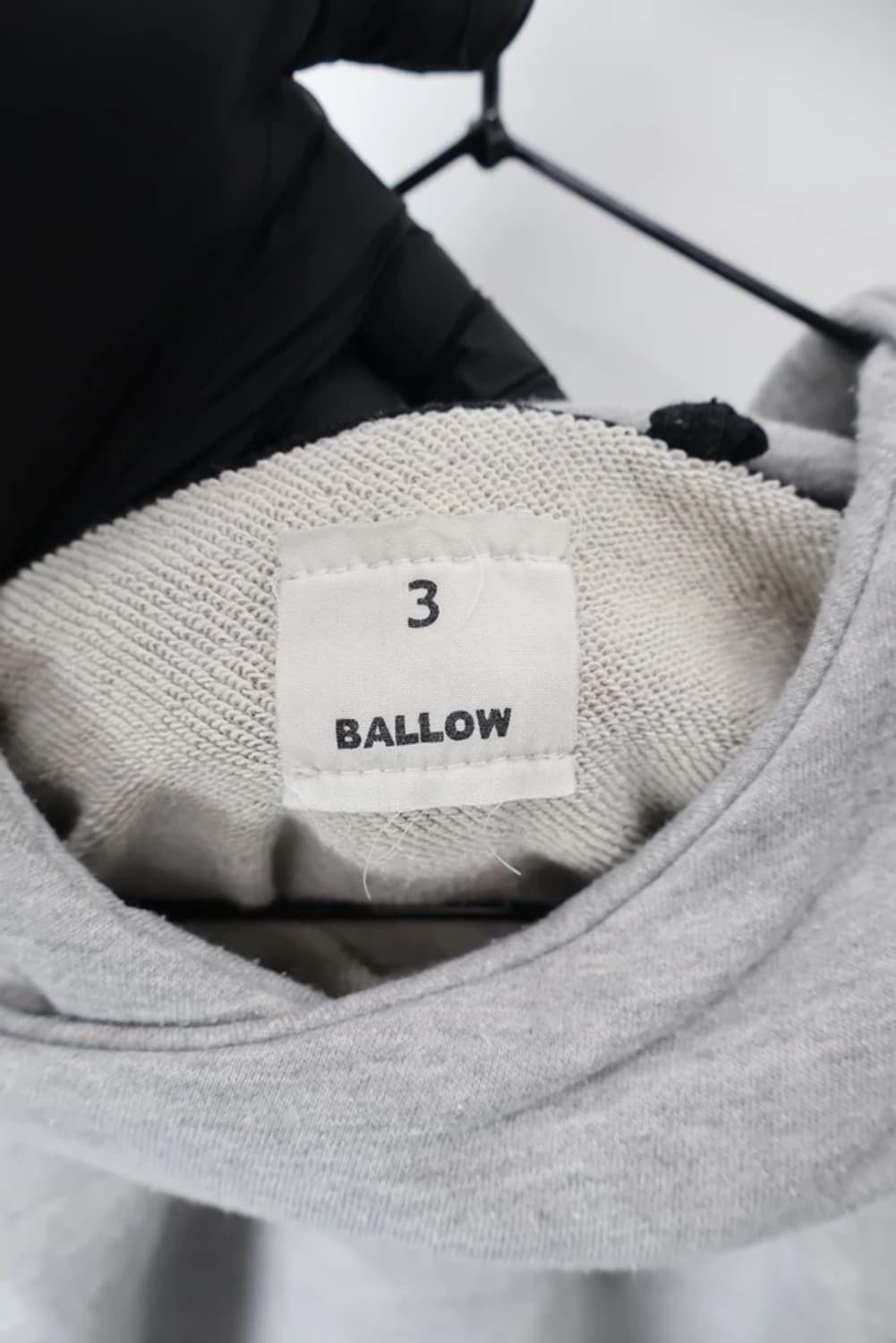 Ballow Button Neck Sweatshirt 상품이미지5