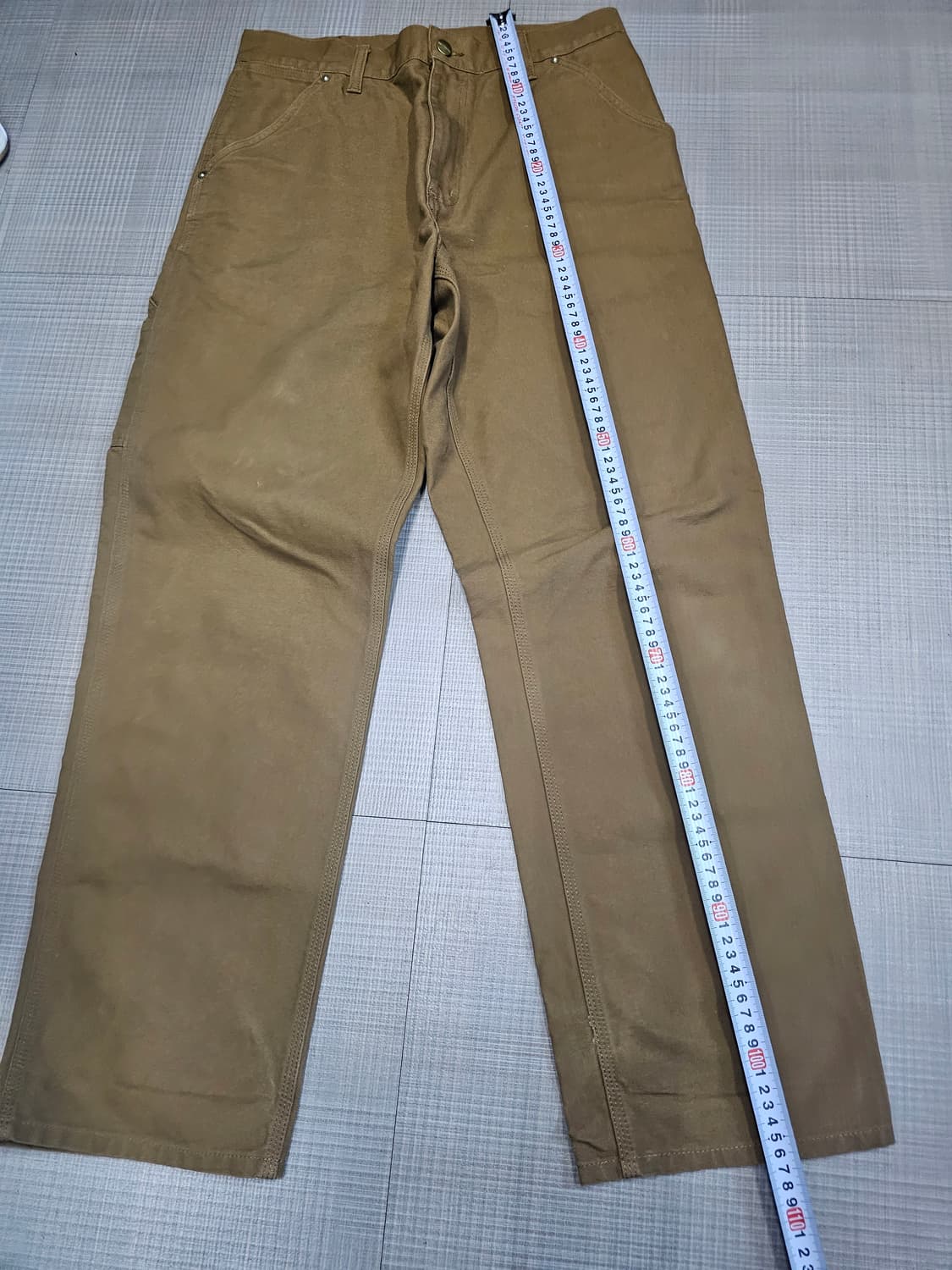 칼하트 워크팬츠 브라운 바지 상품이미지2