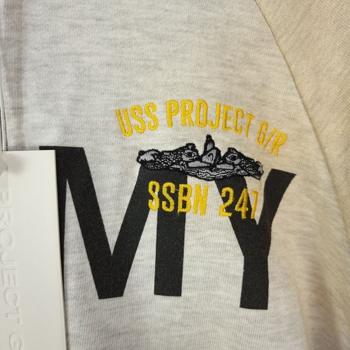 [프로젝트 GR](새상품) 리컨스트럭티드 폴디드 집 후드 P01412 상품이미지5