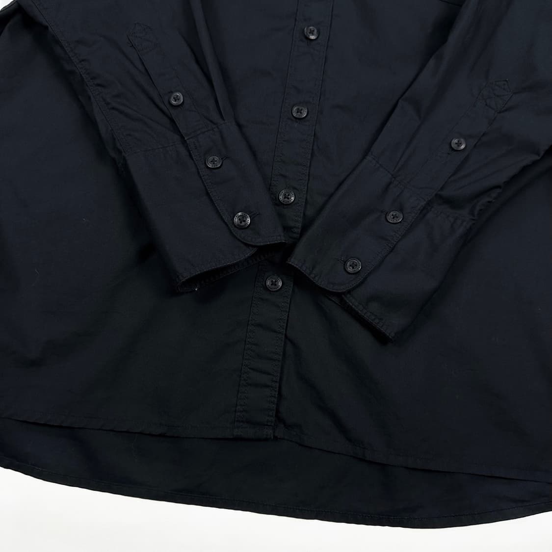 타미힐피거 진스 플래그 블랙 셔츠 (M) 상품이미지4