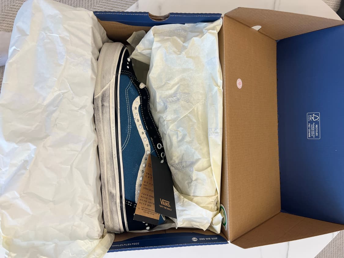 반스 LX 올드스쿨 36 펄라이즈드 네이비 블랙 290 상품이미지1