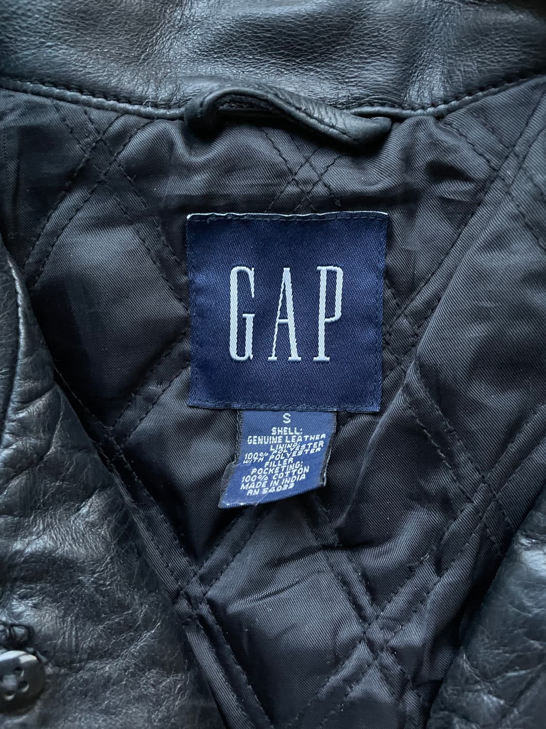 90s 올드갭 레더 카코트 gap carcoat 상품이미지3