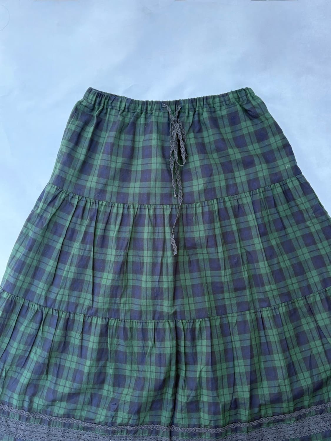 Check skirt 상품이미지4