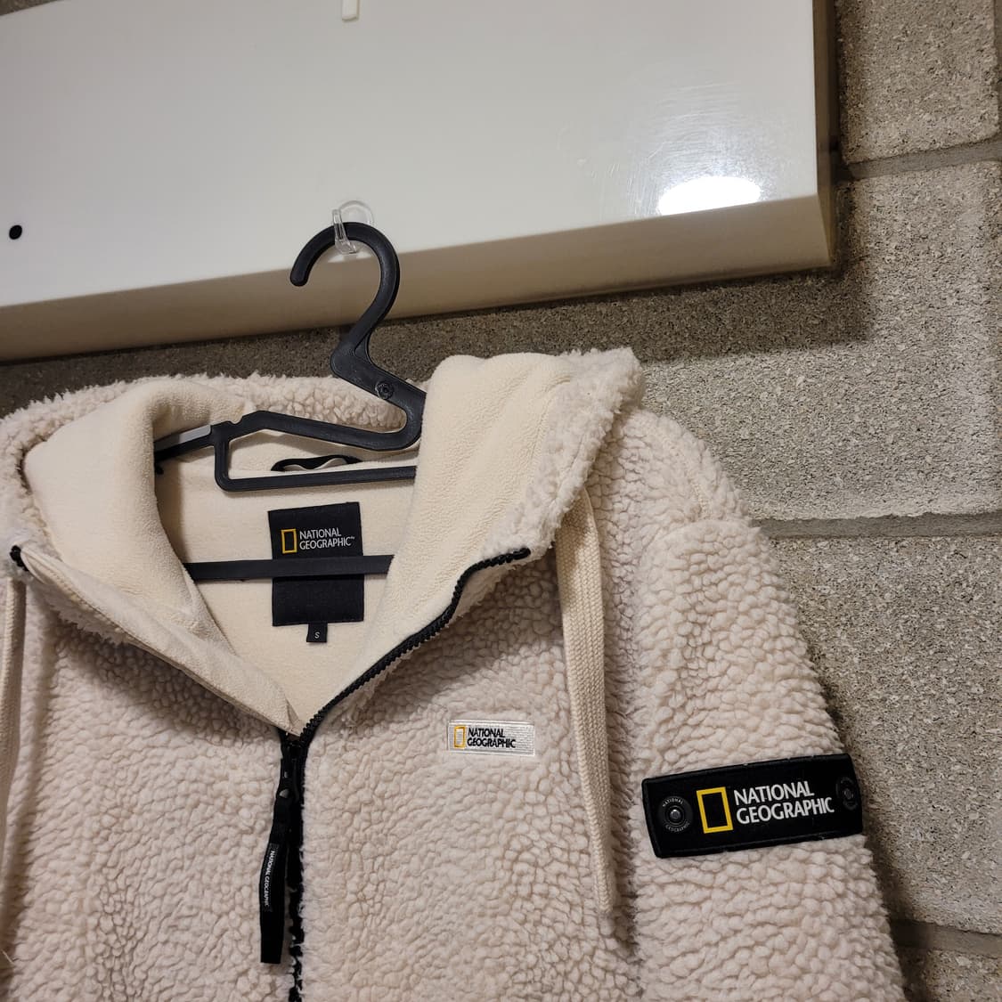 내셔널지오그래픽 와펜 뽀글이 S 상품이미지3