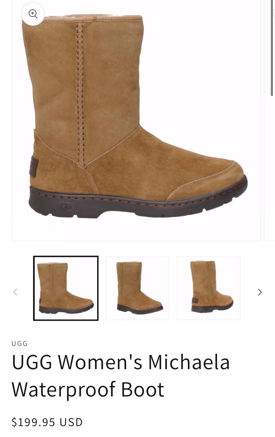 [정가 30만원] UGG 어그 워터푸르프 부츠 230 상품이미지2