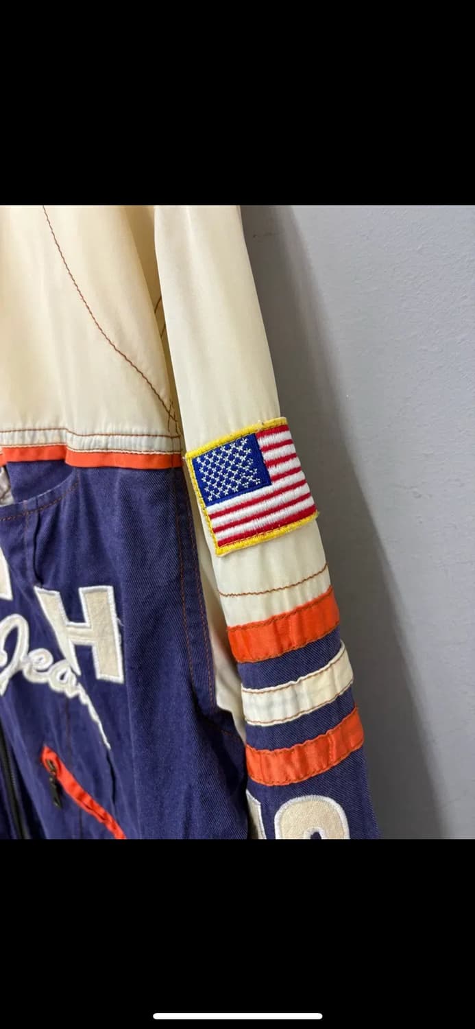 빈티지 풀자수 배색 트랙자켓 H1620 상품이미지4