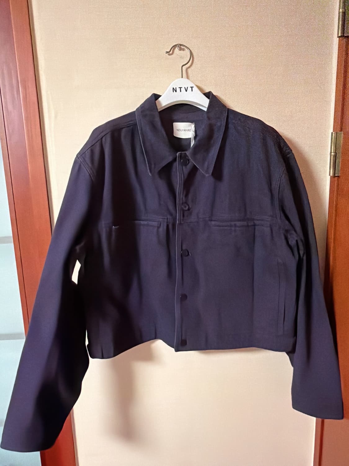 누마레 가먼트다잉 자켓 퍼플 L 판매합니다 ! 상품이미지1