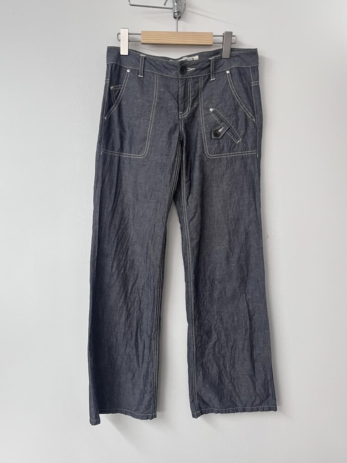 Linen stitch denim pants 상품이미지5