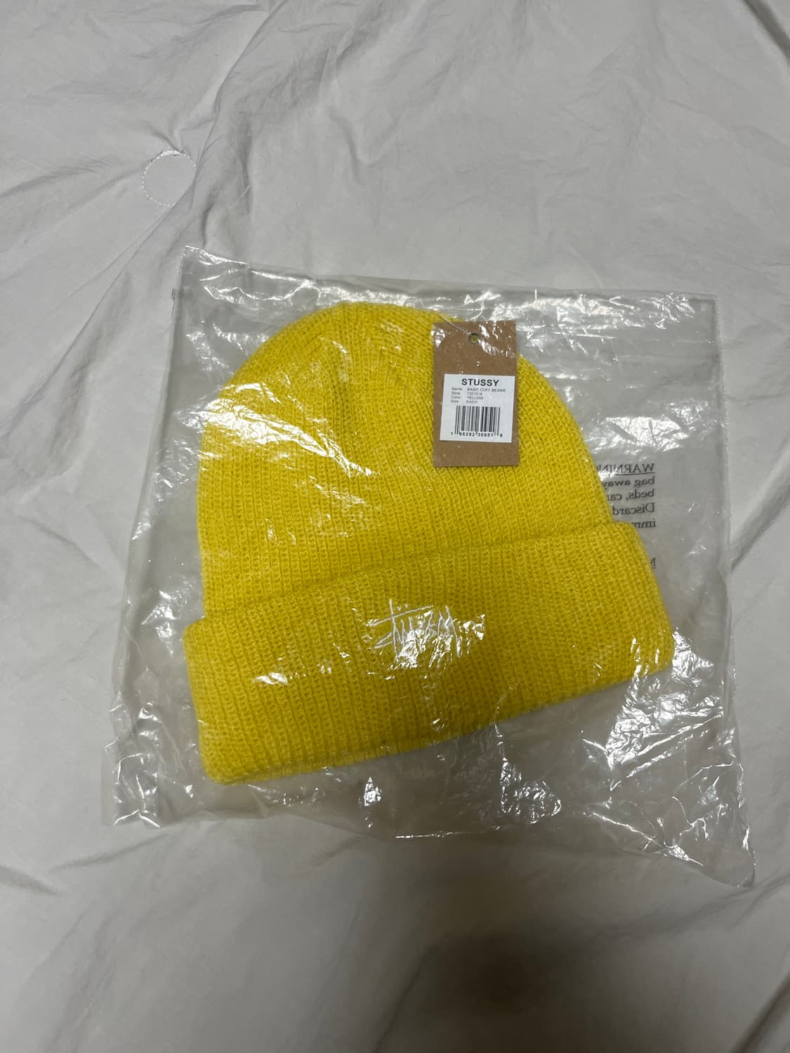 스투시 베이직 커프 비니 미개봉 새상품 상품이미지1